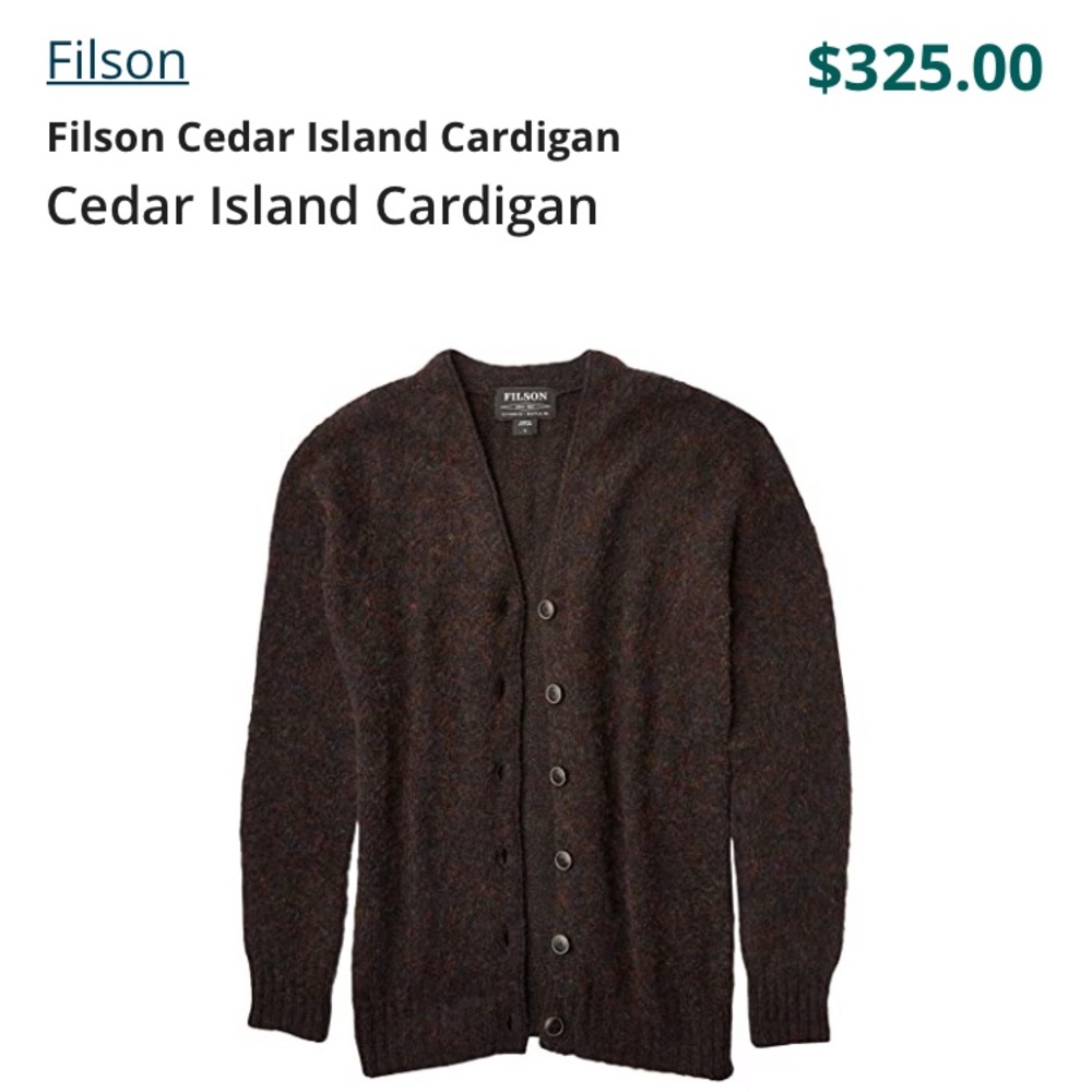 Filson Wmns Cardigan - Picture 2 of 13
